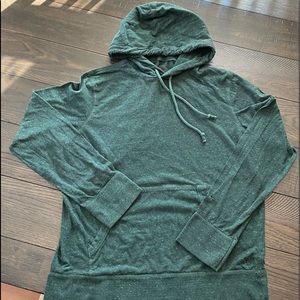 American eagle L deep teal green super soft hoodie